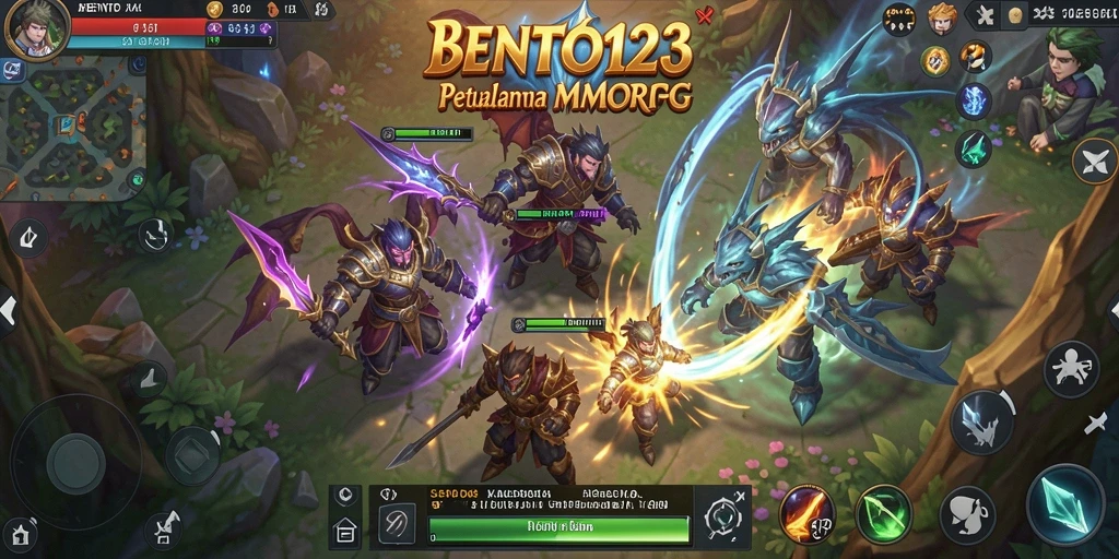 Tampilan gameplay BENTO123 yang seru dan imersif.