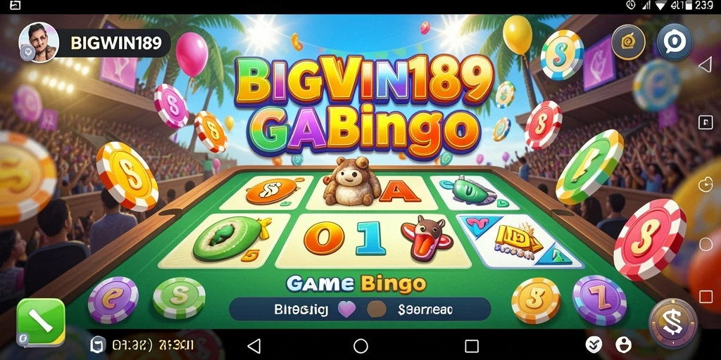 Tampilan gameplay seru dan interaktif di BIGWIN189.