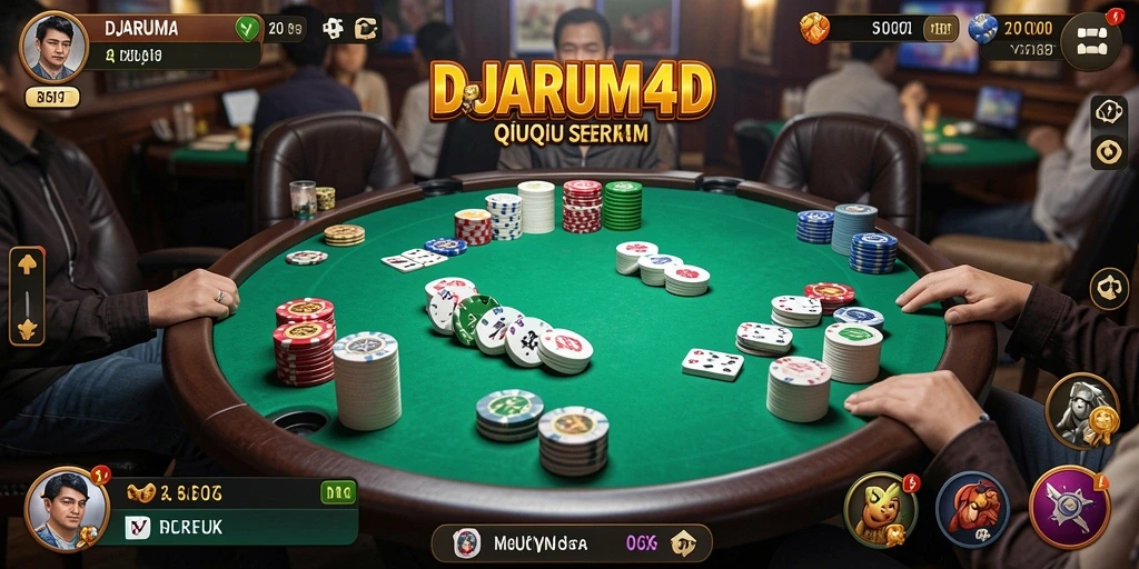 Tampilan screenshot gameplay seru di DJARUM4D.