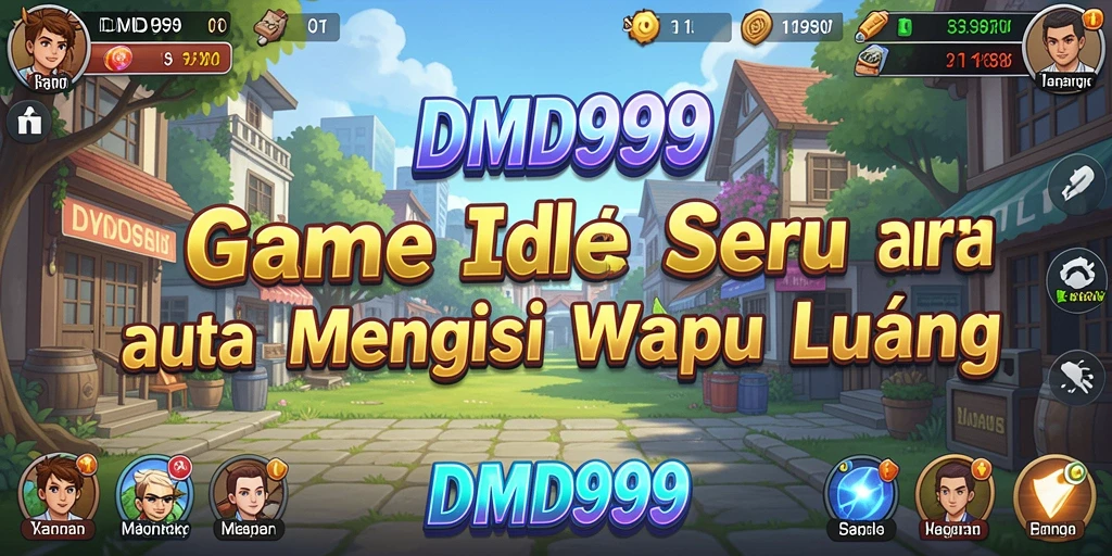 Screenshot DMD999 menampilkan gameplay santai yang memikat.