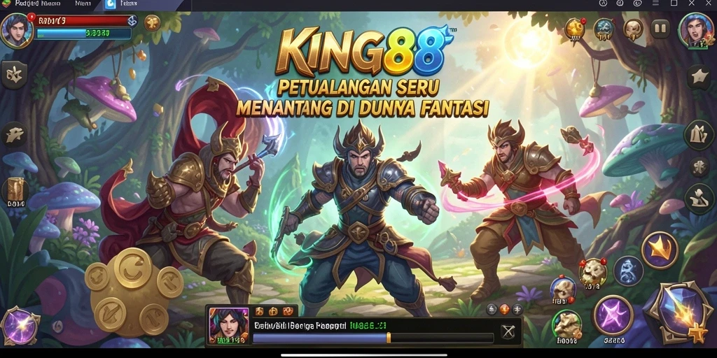 Tampilan menarik dari gameplay KING88 dalam petualangan seru.